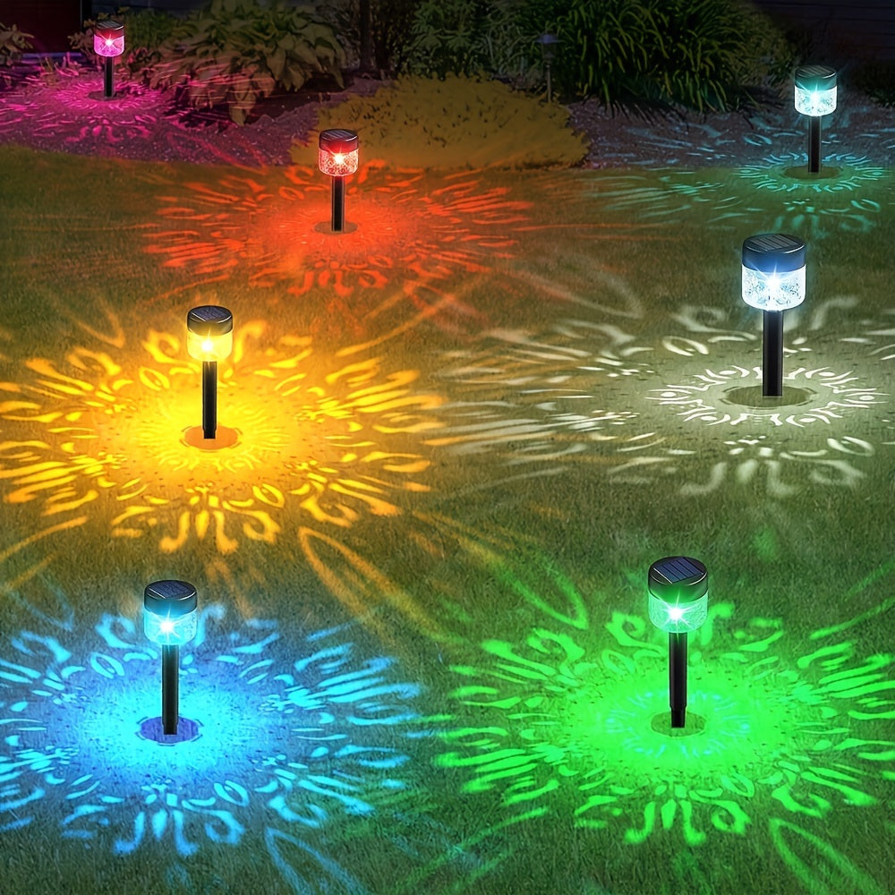SolarGlow Set - Pack of 4 Solar Garden Lights for Affordable Outdoor Lighting