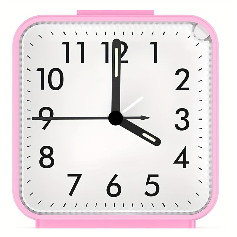 TimeEase - Elegant Alarm Clock with Luminous Hands