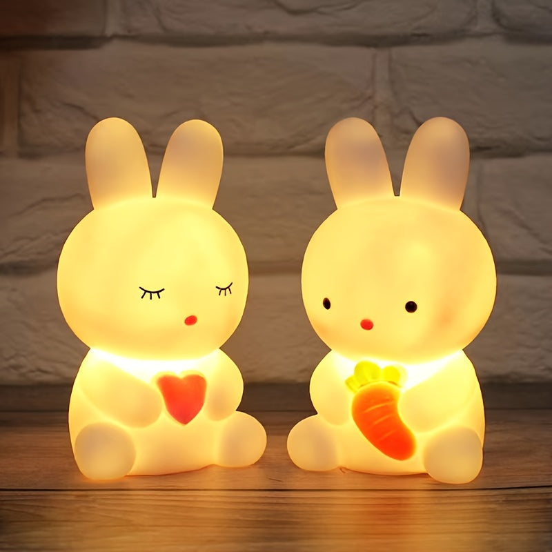 Yamibun - Cute LED Bunny Night Light for Soft Ambience