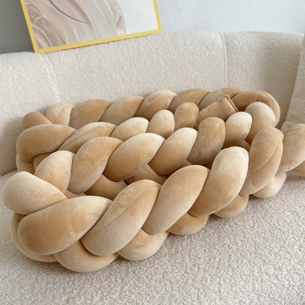 WaveCushion - Modern Geometric Floor Cushion