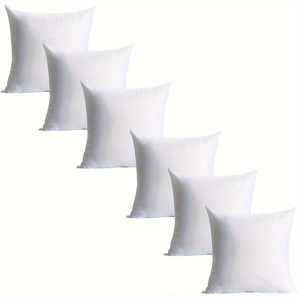 DouceurCoussin - White Polyester Cushions for Cozy Comfort