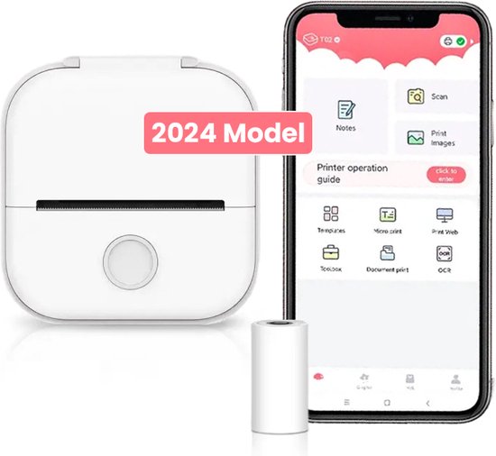 Pocket Printer - Mini Imprimante Portable Sans Encre