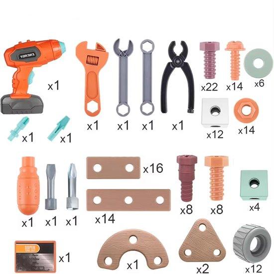 Little Handyman - 100-Piece Tool Set for Creative Kids