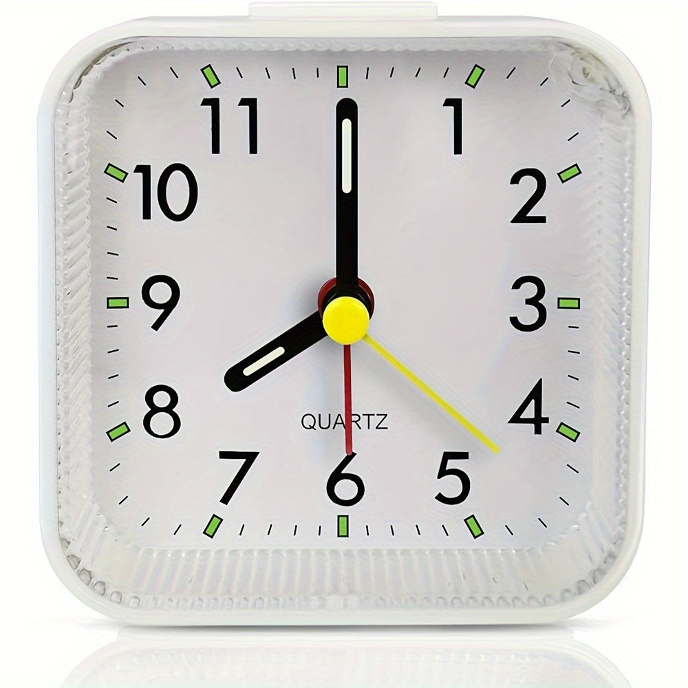 SilentWake Alarm Clock - Silent Bedside Alarm Clock with Night Light