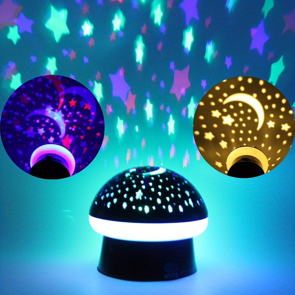 StarryGlow - Mushroom Starry Sky Projector Lamp