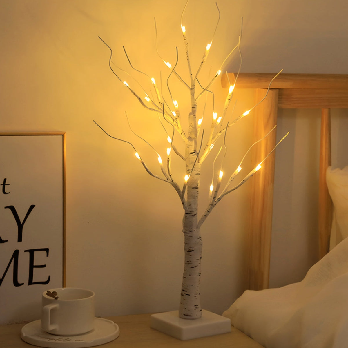 GlowTree - LED Tree Table Lamp with Adjustable Branches