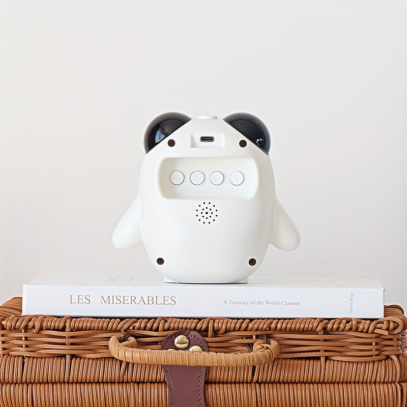 PandaGlow Clock - Rechargeable Panda Alarm Clock with Temperature Display