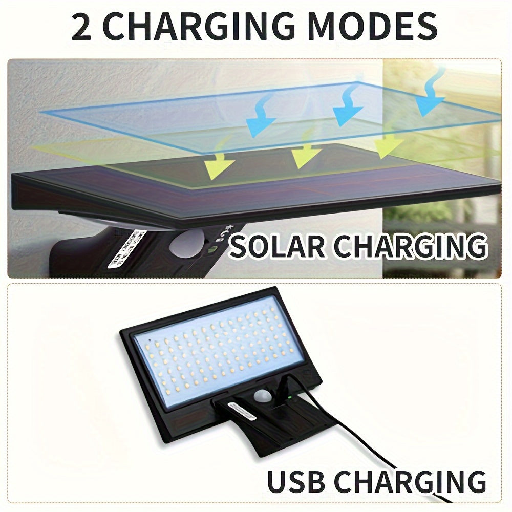 SolarGuard Light - Solar Wall Light with Motion Sensor