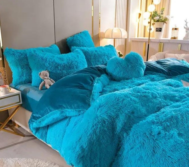 ZinoPlush - Soft Plush Bedding Set with Zipper Closure