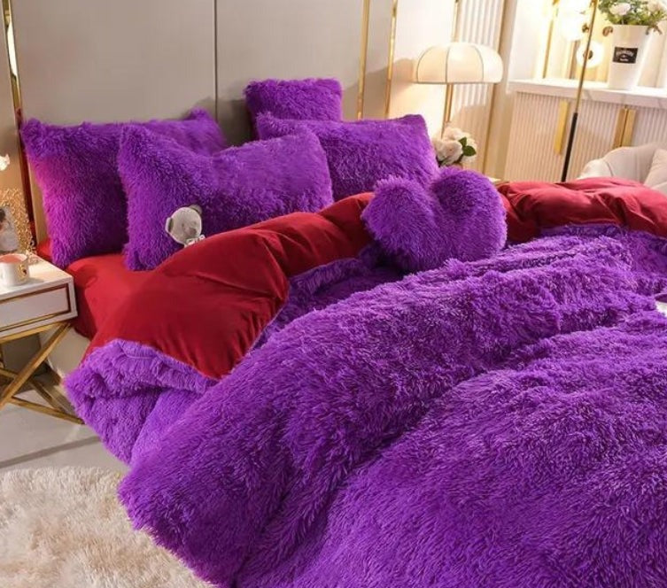 ZinoPlush - Soft Plush Bedding Set with Zipper Closure