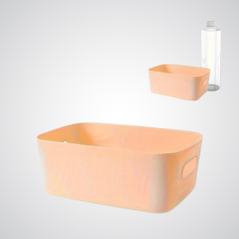 OrganiseerGemak - Set of 10 Wall-Mounted Storage Boxes for Cosmetics and Snacks