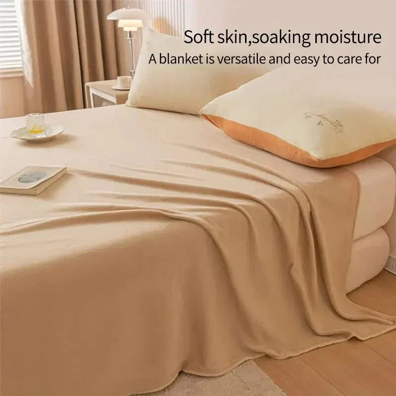 FlannelWarm - Couverture Flanelle Épaisse Luxe