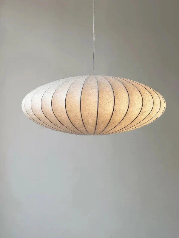SilkCrown - Luxueuse suspension en soie et cristaux