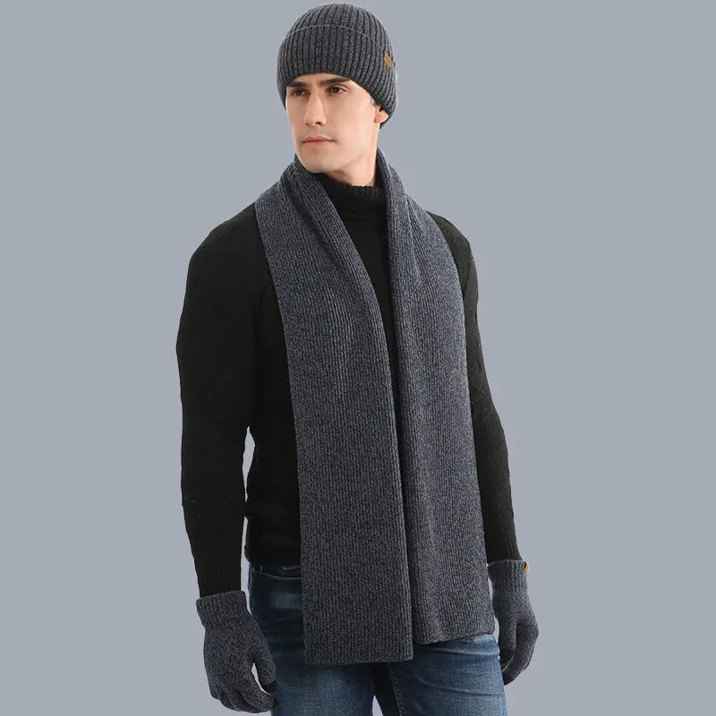 ArcticStyle - Winter Beanie, Scarf and Gloves Set