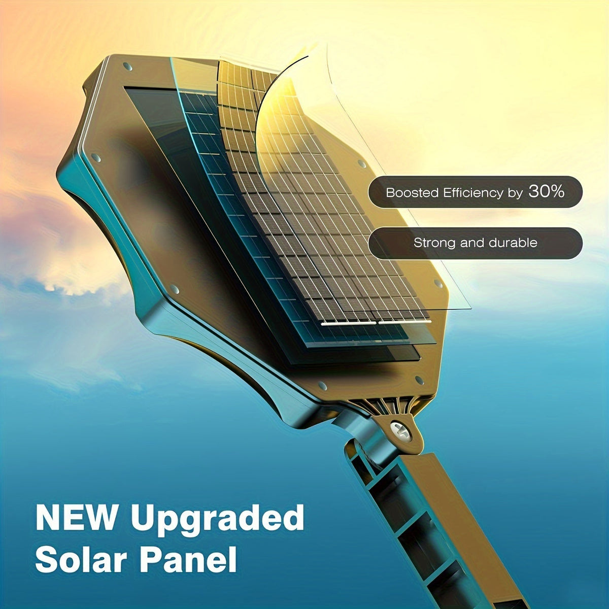 SolarGlow Pro - Solar LED Wall Light with Motion Sensor