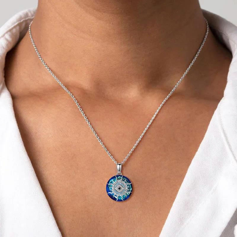 Collier mauvais œil de protection - toujours protégée