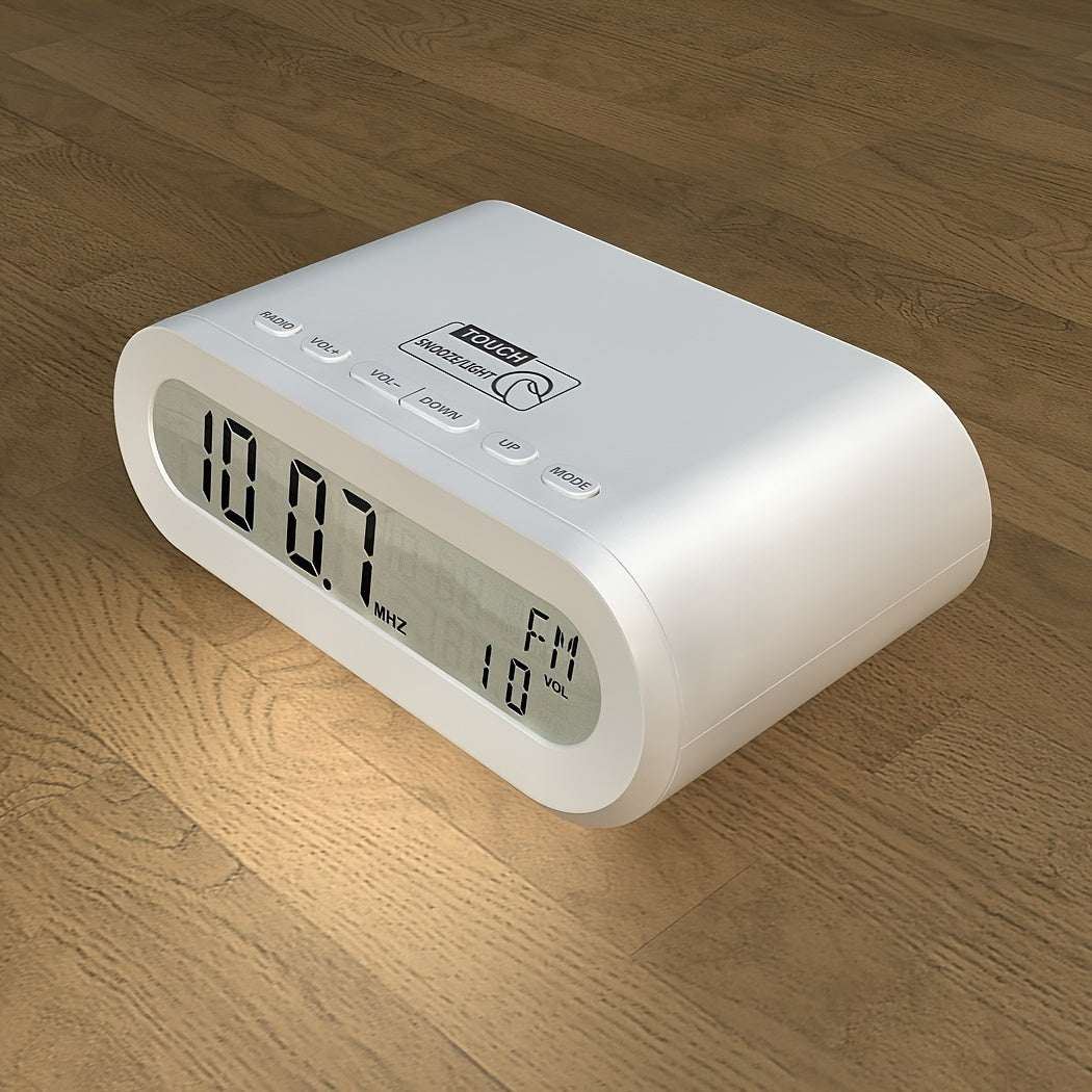 Kadence - Digital LED Alarm Clock with FM Radio and Snooze