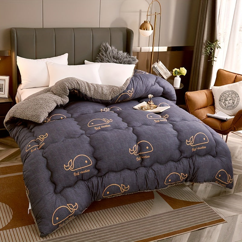 SherpaComfort - Soft Warm Sherpa Fleece Throw for Sofa and Bed