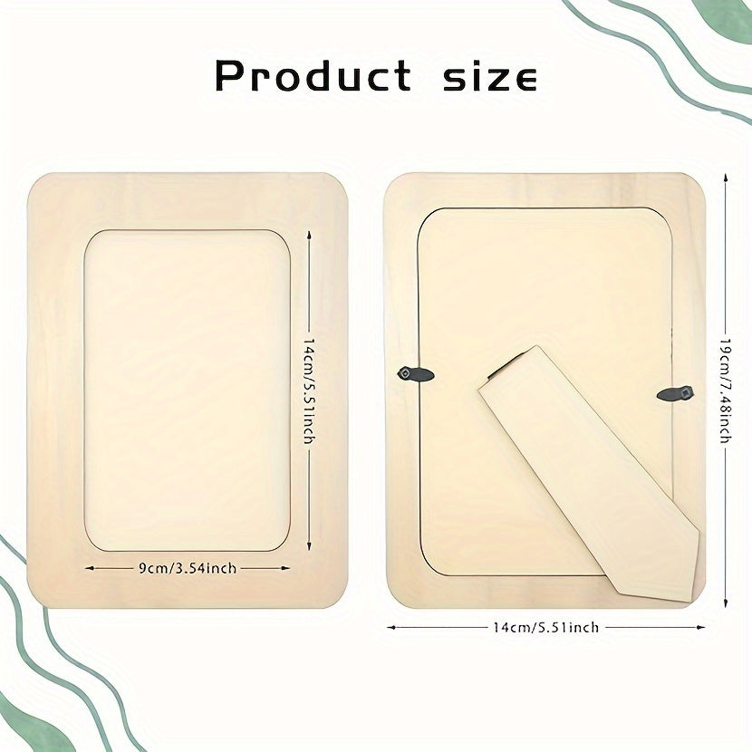 Gallanwood - Set of 10 Customizable Wood Photo Frames