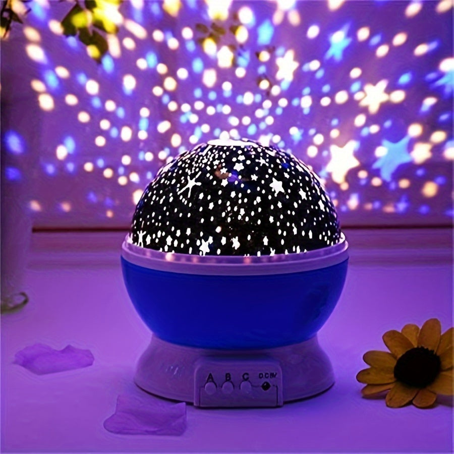StarryDream - Starry Sky Projector with 12 Colors and 360° Rotation