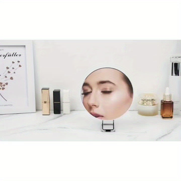 PrecisionGlow - Portable Adjustable Magnifying Makeup Mirror