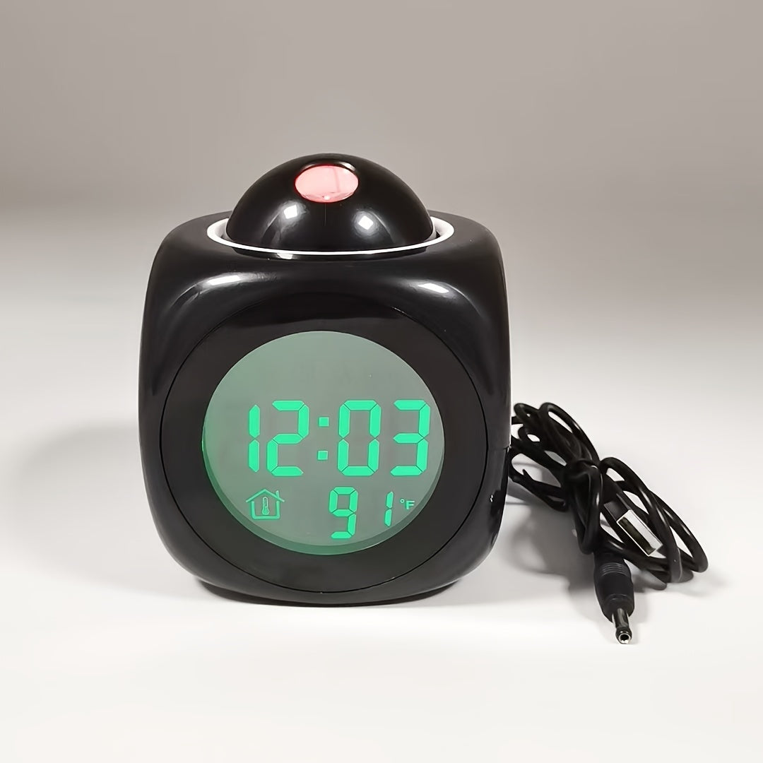 ProClock - Modern Projection Alarm Clock with Sound Alarm