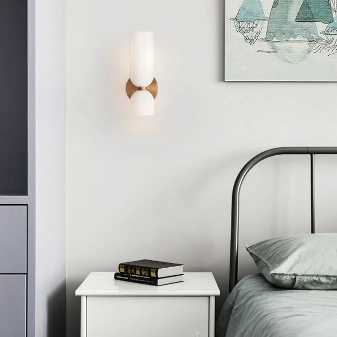 DuoGlow - Modern Glass Wall Sconce for Contemporary Interiors