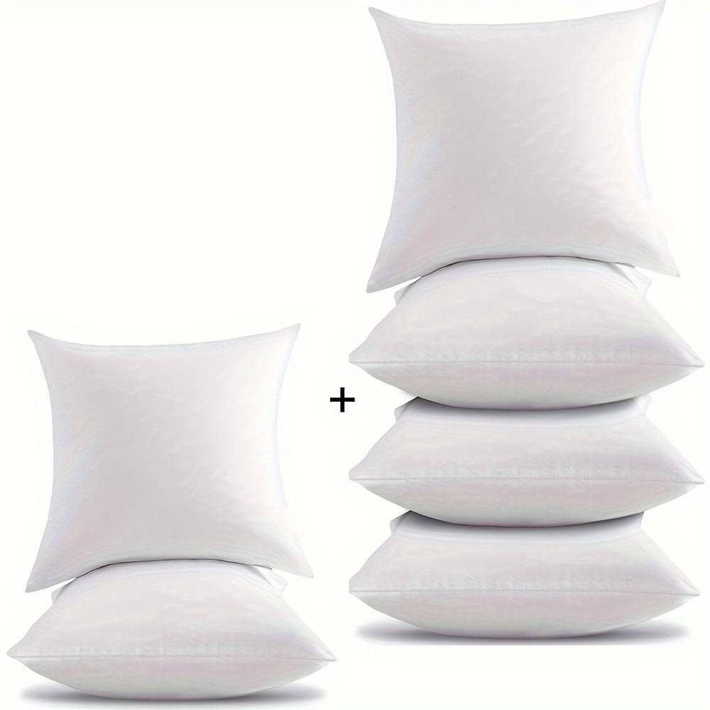 Cushion Comfort - Set of 6 Waterproof Plush Cushion Inserts