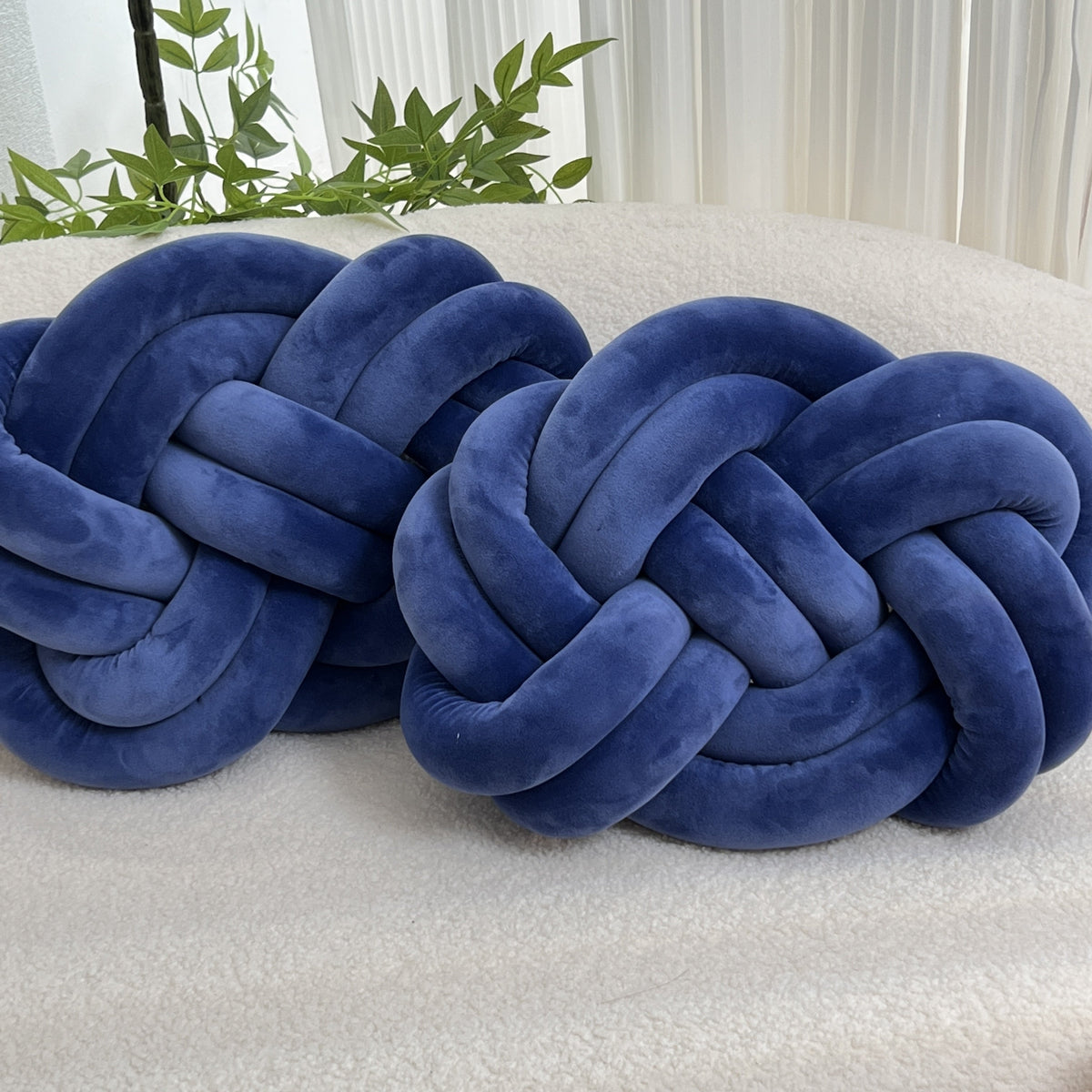 ComfortCloud Cushions - Plush Button-Tufted Throw Pillows