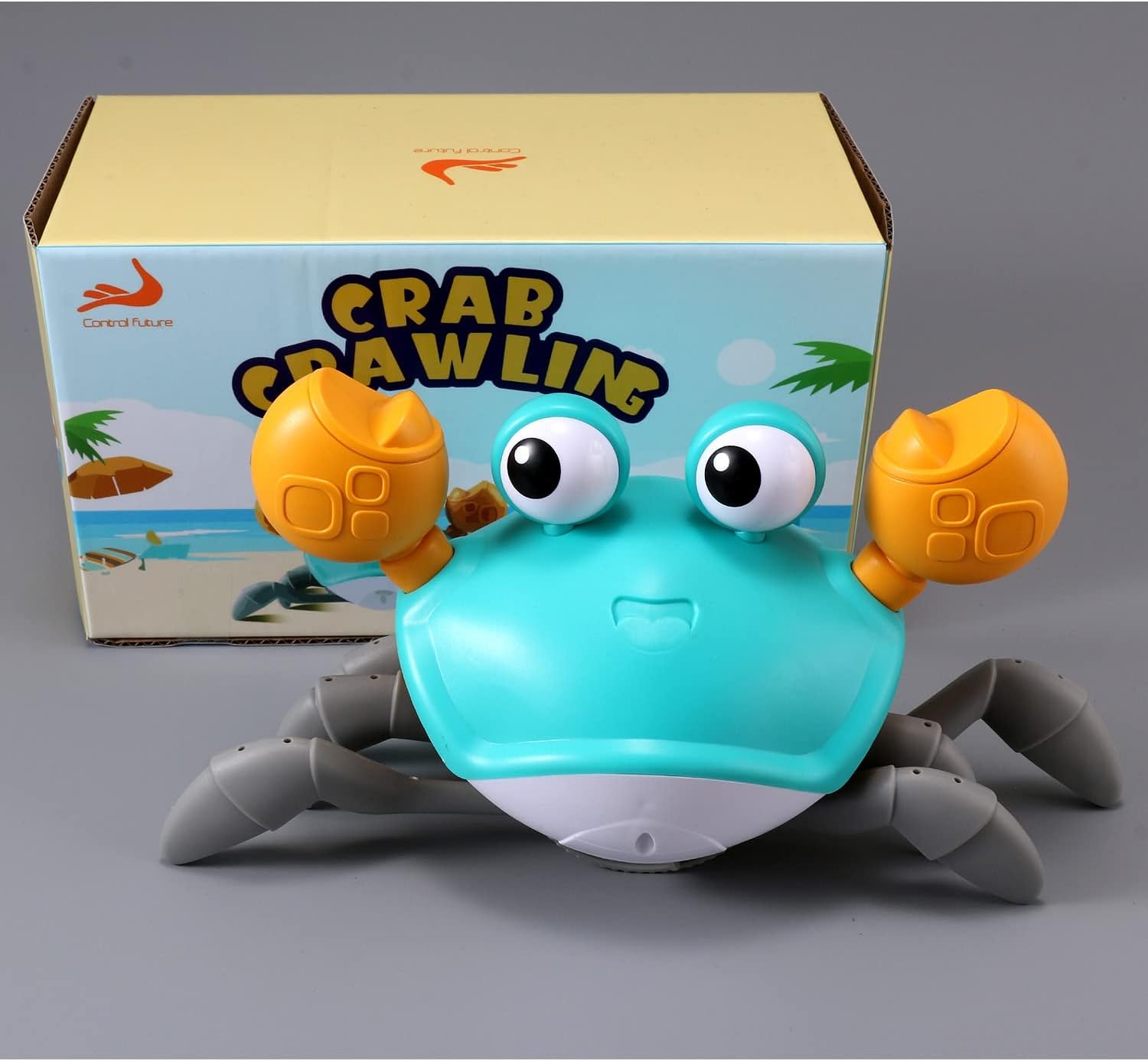 Crawling Crab - Musical Sensory Toy That Encourages Baby to Crawl