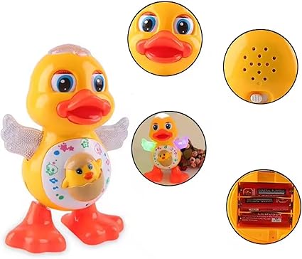 DiscoDuck - LED Night Light with Dancing Duck