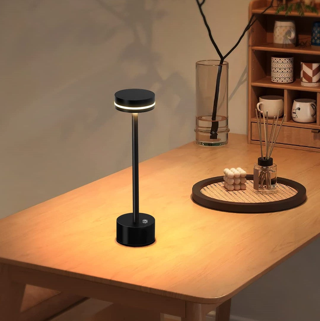 CasaGlim - Cordless Rechargeable Table Lamp for Elegant Home Lighting
