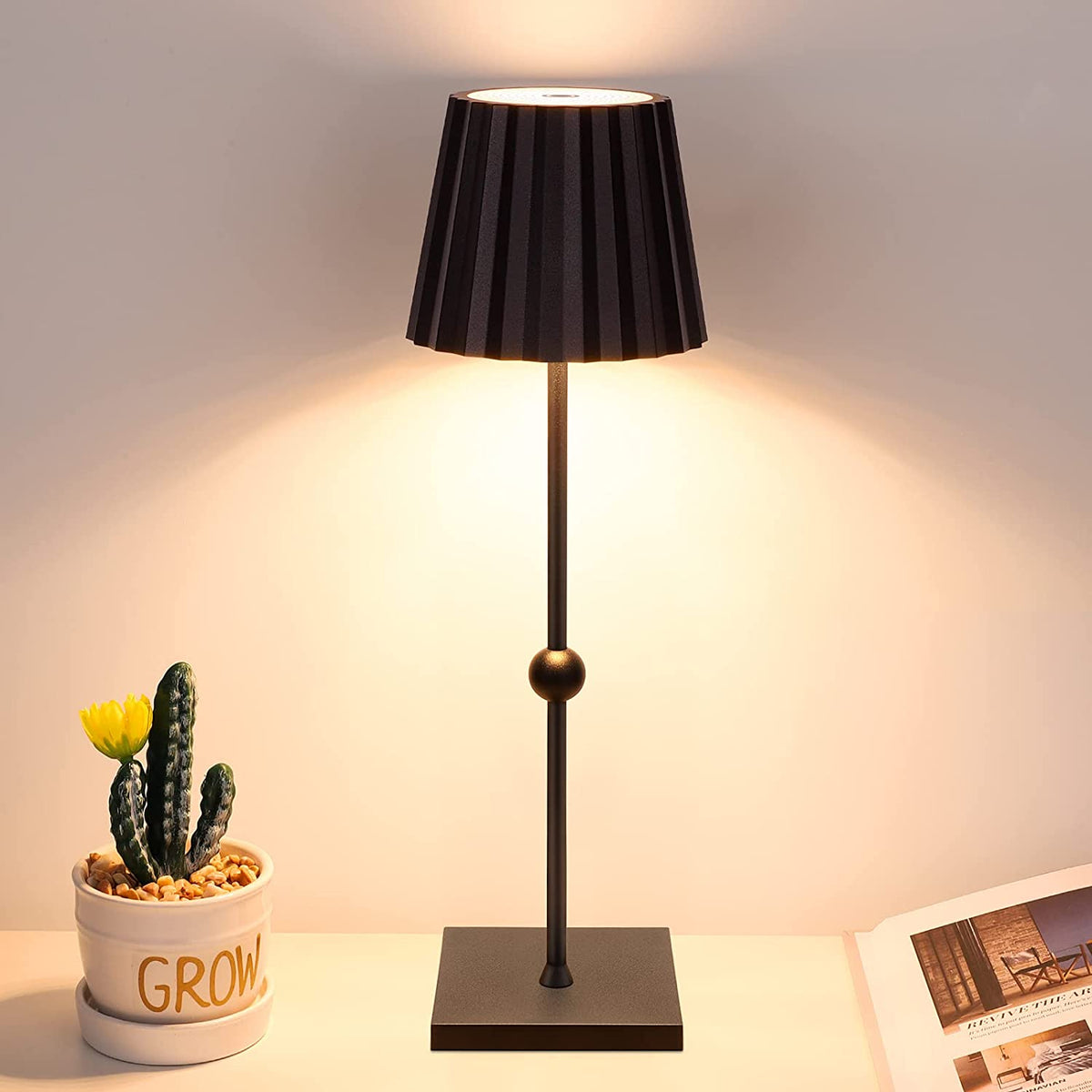 Yaldusk - Wireless Table Lamp with Progressive Dimmer