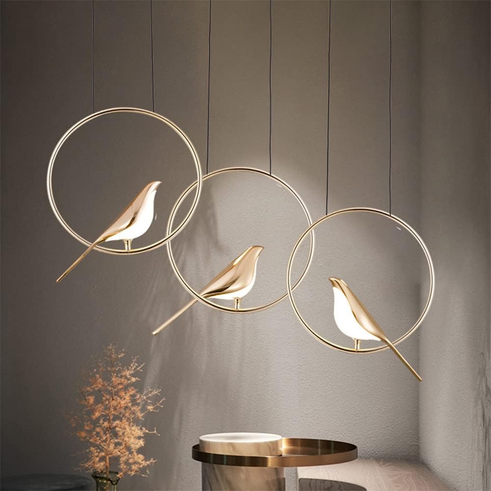 BirdLume Light - Bird-Inspired LED Pendant for Modern Interiors