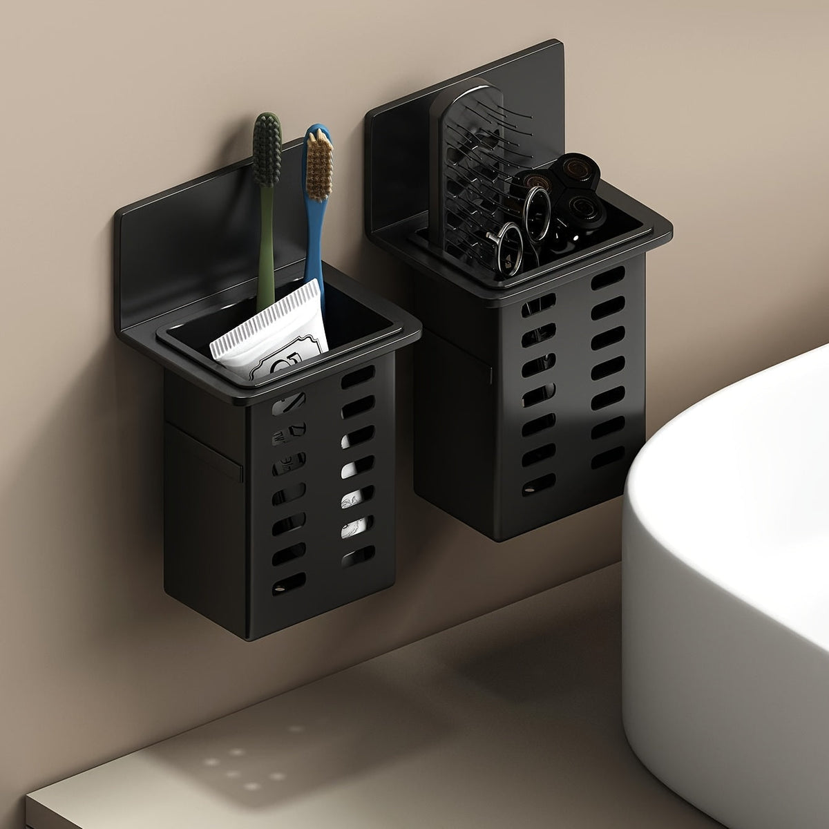 Alcovia - No-Drill Wall Shelf for Cosmetics