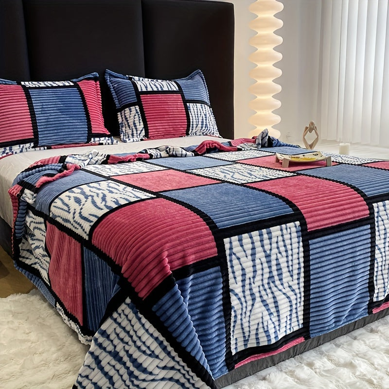 MellowWeave - Soft Flannel Throw Blanket for All Seasons