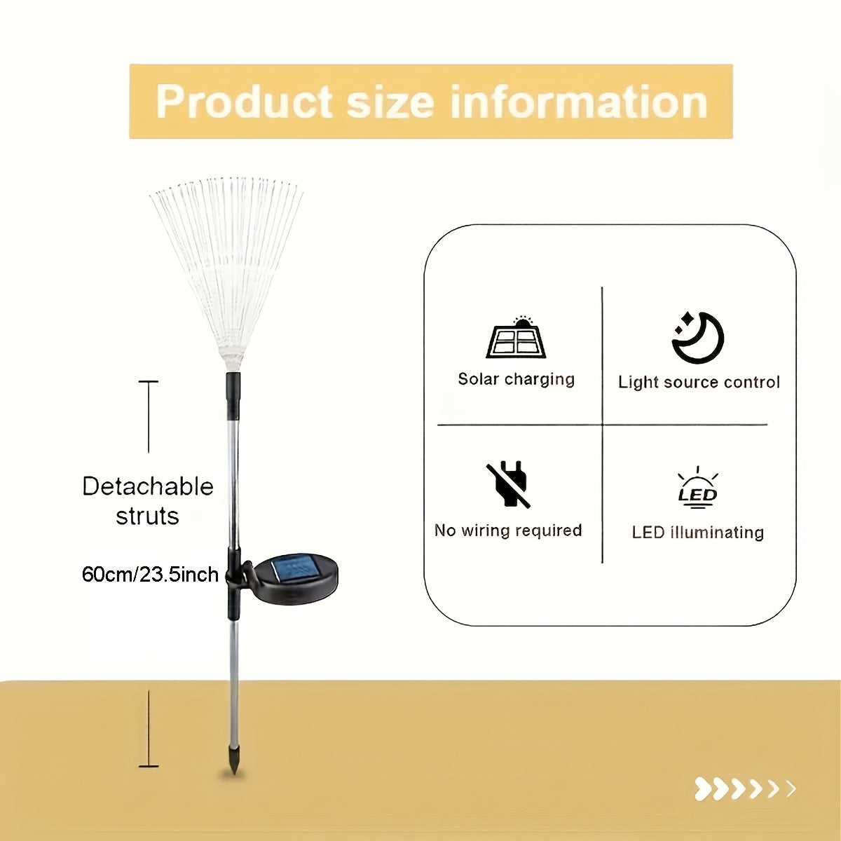 Cielsol - Solar LED Outdoor Lamp for Garden and Patio