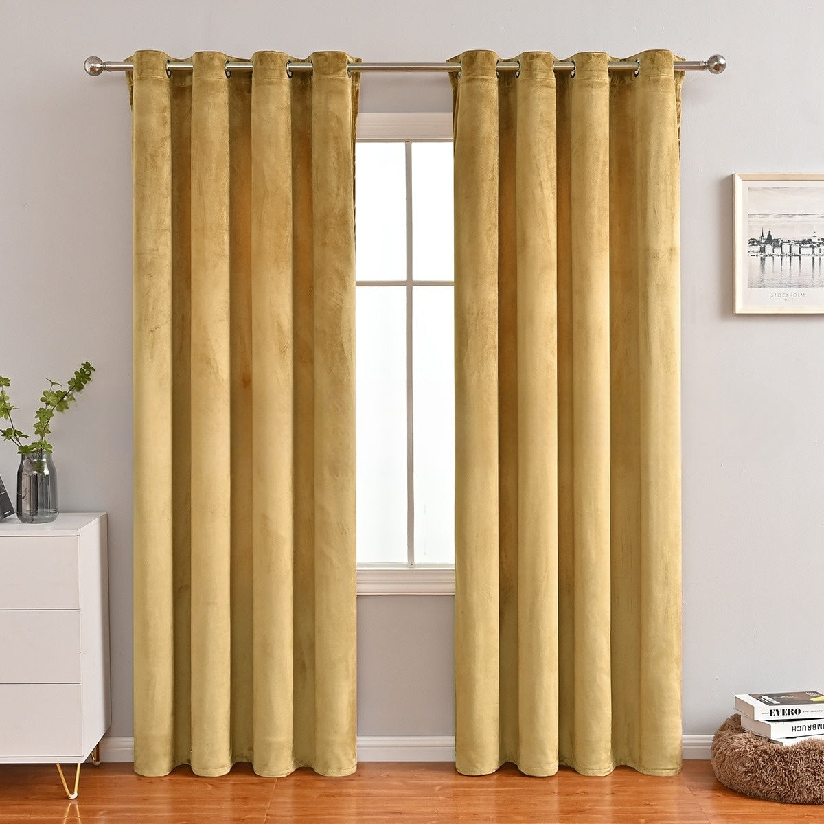 VelvetEase Curtains - Thermal Blackout Velvet Curtains