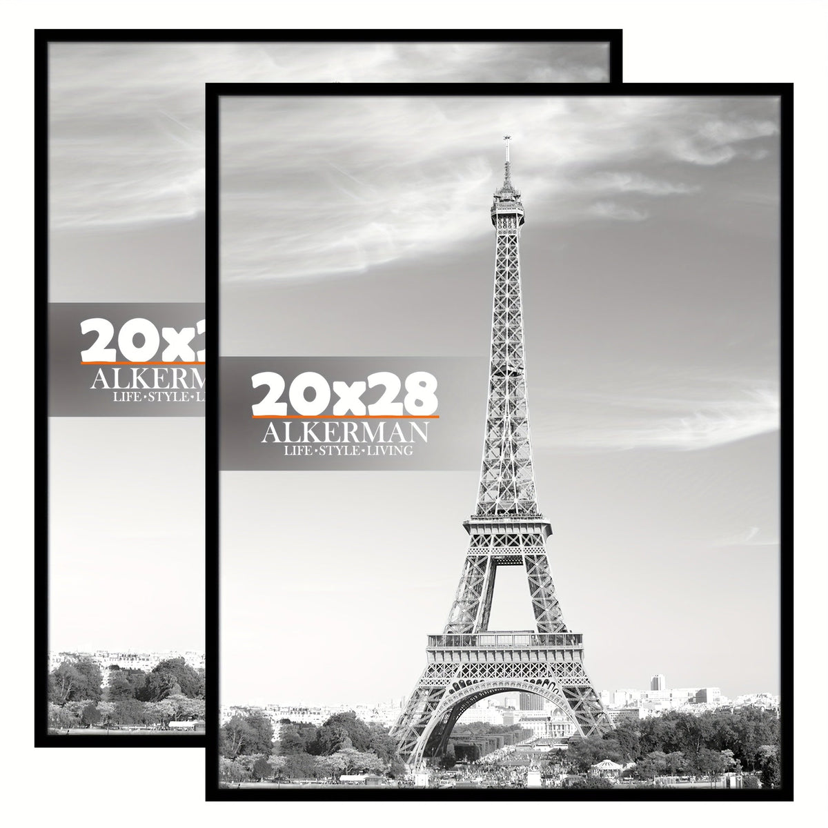 Timeless Frame - Set of 2 Elegant Black Photo Frames