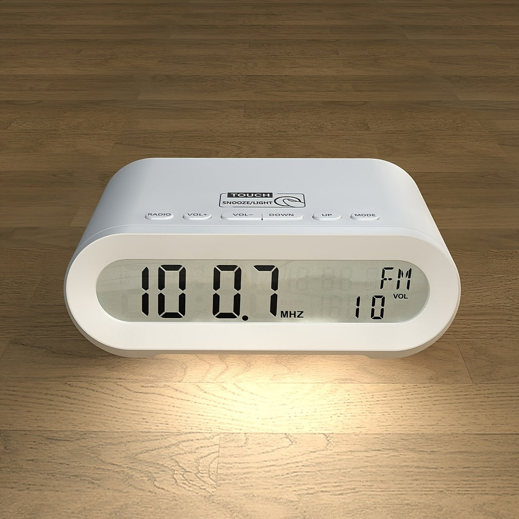 Kadence - Digital LED Alarm Clock with FM Radio and Snooze