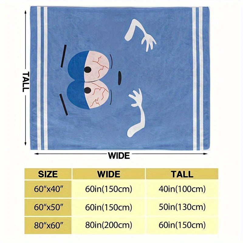 AnimeThrow - Reversible Flannel Blanket for Every Season