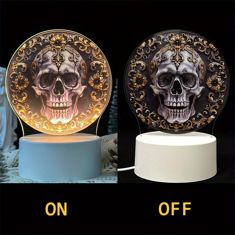 LumiSkull - USB Skull Table Lamp