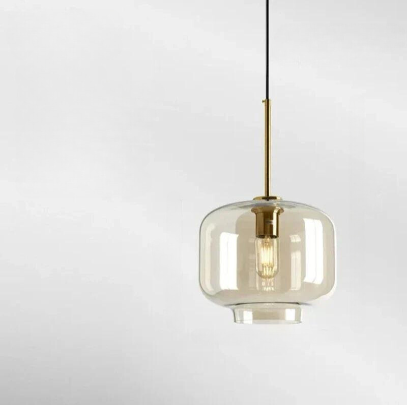 Eldara - Elegant Scandinavian Glass Pendant Light