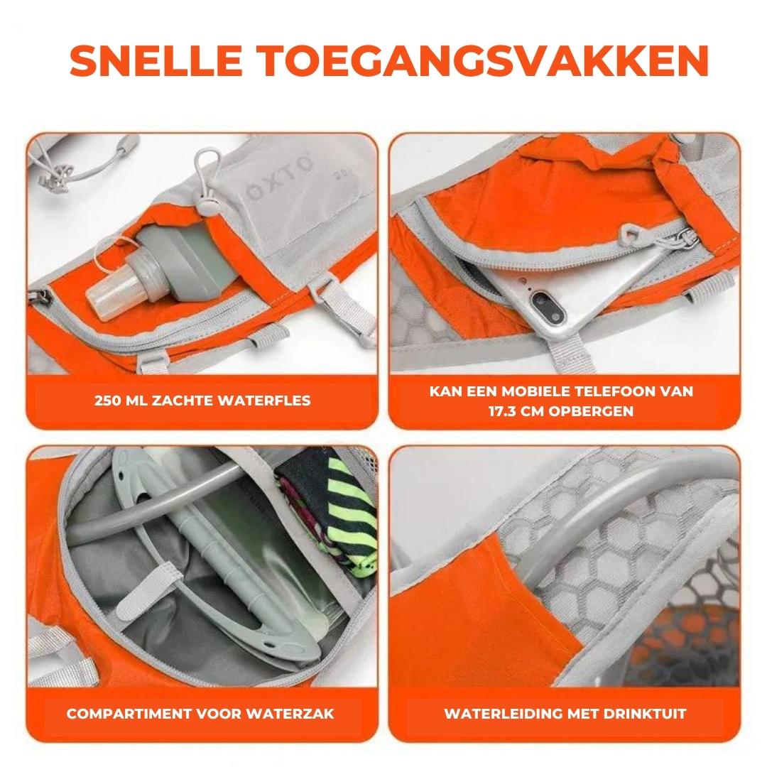 TravelLite - Ultralight Backpack with Integrated 2L Water Bladder