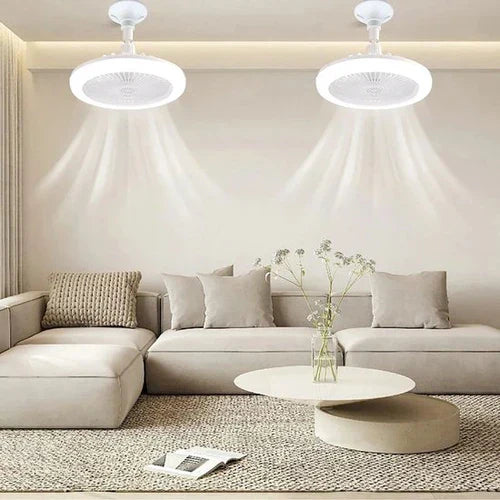 CoolLight Ventilateur Plafond - Stylé avec LED
