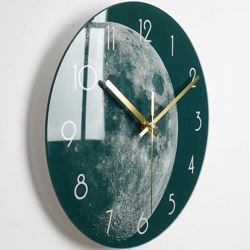 GlassArt - Artistic Glass Wall Clock