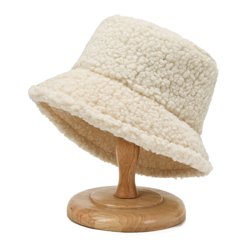 CozySheep - Lambswool Teddy Bucket Hat in 6 Colours