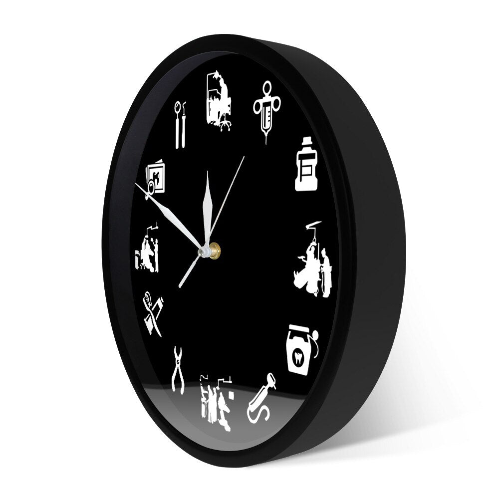 Dental - Modern Wall Clock for Dental Clinics