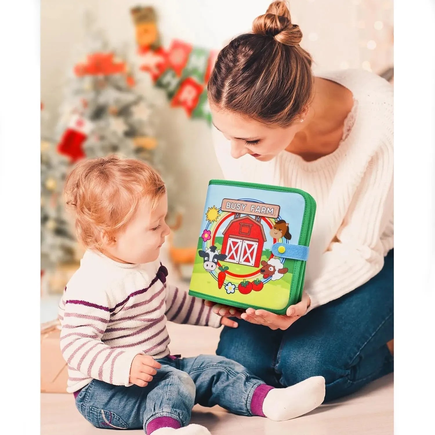MeadowTots - Montessori Farm Animals Activity Book