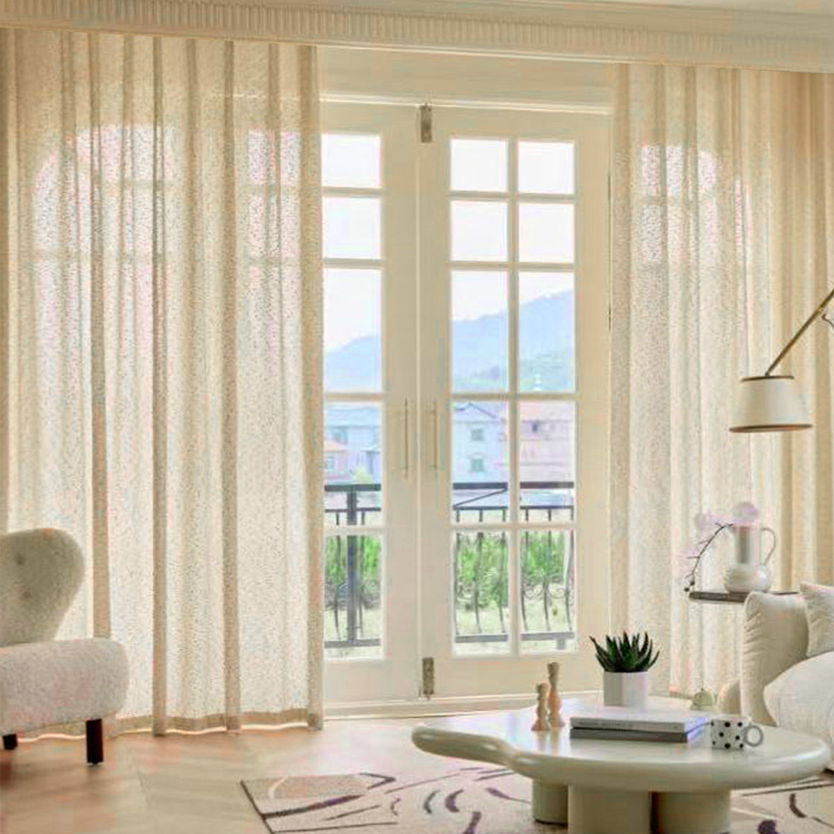 LuxeSoft Curtains - Elegant Polyester Curtains for Every Room